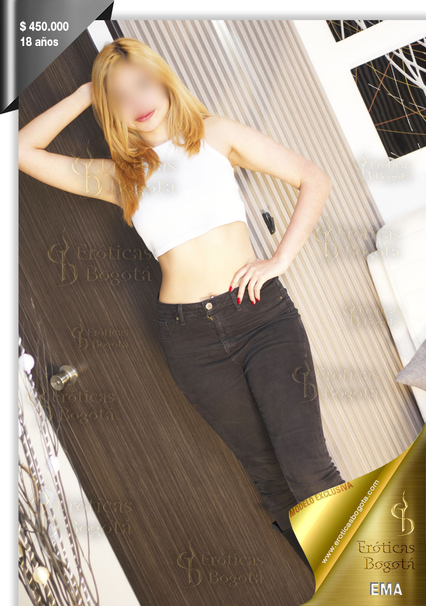 EMA Escort rubia en Bogota